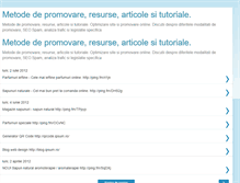 Tablet Screenshot of metodepromovare.blogspot.com