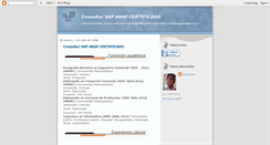 Desktop Screenshot of consultor-abap.blogspot.com