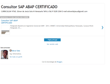 Tablet Screenshot of consultor-abap.blogspot.com