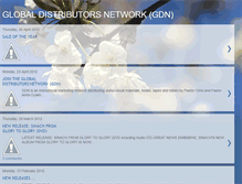 Tablet Screenshot of gdndistributors.blogspot.com