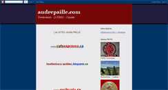 Desktop Screenshot of andrepaille.blogspot.com