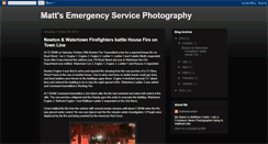 Desktop Screenshot of mattsemergencyphoto.blogspot.com