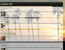 Tablet Screenshot of luksanlife.blogspot.com