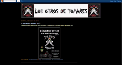 Desktop Screenshot of losotrosdetopares.blogspot.com