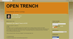 Desktop Screenshot of opentrench.blogspot.com