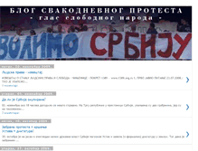 Tablet Screenshot of glasprotesta.blogspot.com