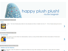 Tablet Screenshot of happyplushplush.blogspot.com