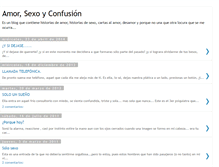Tablet Screenshot of amorsexoyconfusion.blogspot.com