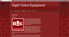 Desktop Screenshot of night-vision-equipment.blogspot.com