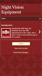 Mobile Screenshot of night-vision-equipment.blogspot.com