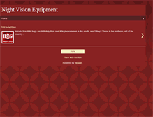 Tablet Screenshot of night-vision-equipment.blogspot.com