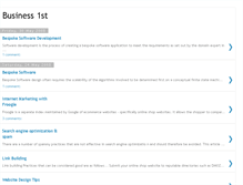 Tablet Screenshot of business-1st.blogspot.com