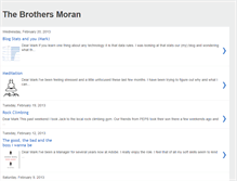 Tablet Screenshot of brothersmoran.blogspot.com