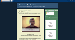 Desktop Screenshot of leadershipteleseminar.blogspot.com