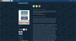 Desktop Screenshot of camelotfilms.blogspot.com