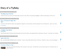 Tablet Screenshot of flybabydiary.blogspot.com