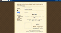 Desktop Screenshot of hidayat-segeranlor.blogspot.com