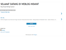 Tablet Screenshot of hidayat-segeranlor.blogspot.com