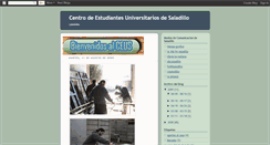 Desktop Screenshot of ceussaladillo.blogspot.com