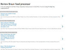 Tablet Screenshot of foodbraun.blogspot.com