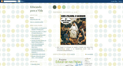 Desktop Screenshot of educandoparaavida.blogspot.com