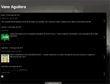 Tablet Screenshot of aguileraup.blogspot.com