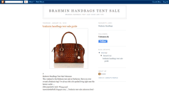 Desktop Screenshot of brahminhandbagstentsale.blogspot.com