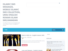 Tablet Screenshot of freeislamicsms.blogspot.com