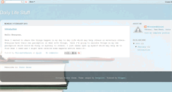 Desktop Screenshot of dailylifestuff.blogspot.com