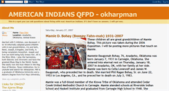 Desktop Screenshot of amindiansqfpd.blogspot.com