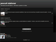Tablet Screenshot of pescuitstationar.blogspot.com