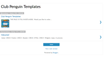 Tablet Screenshot of clubpenguintemplates.blogspot.com