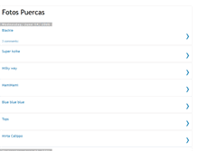 Tablet Screenshot of fotospuercas.blogspot.com