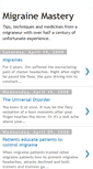 Mobile Screenshot of migraine-mastery.blogspot.com