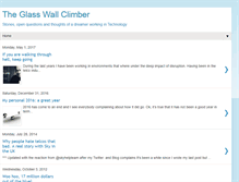 Tablet Screenshot of glasswallclimber.blogspot.com