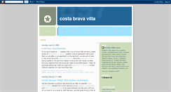 Desktop Screenshot of costa-brava-villa.blogspot.com