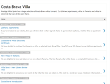 Tablet Screenshot of costa-brava-villa.blogspot.com