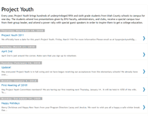 Tablet Screenshot of byuprojectyouth.blogspot.com