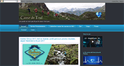 Desktop Screenshot of coeurdetrail.blogspot.com