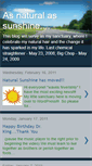 Mobile Screenshot of naturalsunshine.blogspot.com