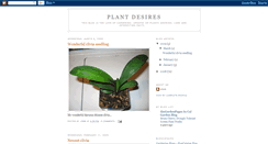 Desktop Screenshot of plantdesires.blogspot.com