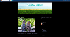Desktop Screenshot of kreative-klicks.blogspot.com