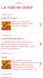 Mobile Screenshot of la-vida-es-dulce-como-el-caramelo.blogspot.com