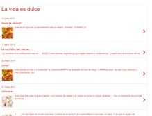 Tablet Screenshot of la-vida-es-dulce-como-el-caramelo.blogspot.com