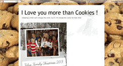 Desktop Screenshot of loveyamorethancookies.blogspot.com