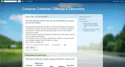 Desktop Screenshot of compras-coletivas.blogspot.com