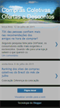 Mobile Screenshot of compras-coletivas.blogspot.com