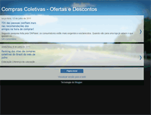 Tablet Screenshot of compras-coletivas.blogspot.com