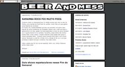 Desktop Screenshot of beerandmess.blogspot.com