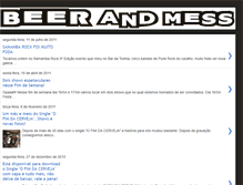 Tablet Screenshot of beerandmess.blogspot.com